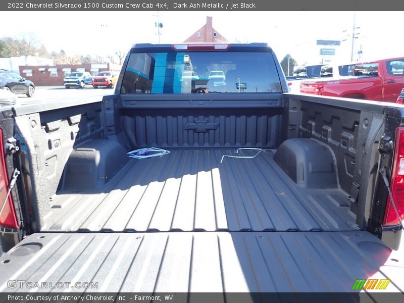 Dark Ash Metallic / Jet Black 2022 Chevrolet Silverado 1500 Custom Crew Cab 4x4