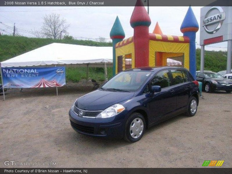 Blue Onyx / Charcoal 2008 Nissan Versa 1.8 S Hatchback