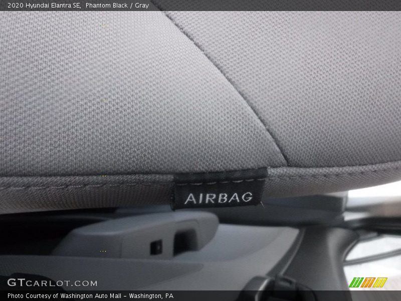 Phantom Black / Gray 2020 Hyundai Elantra SE
