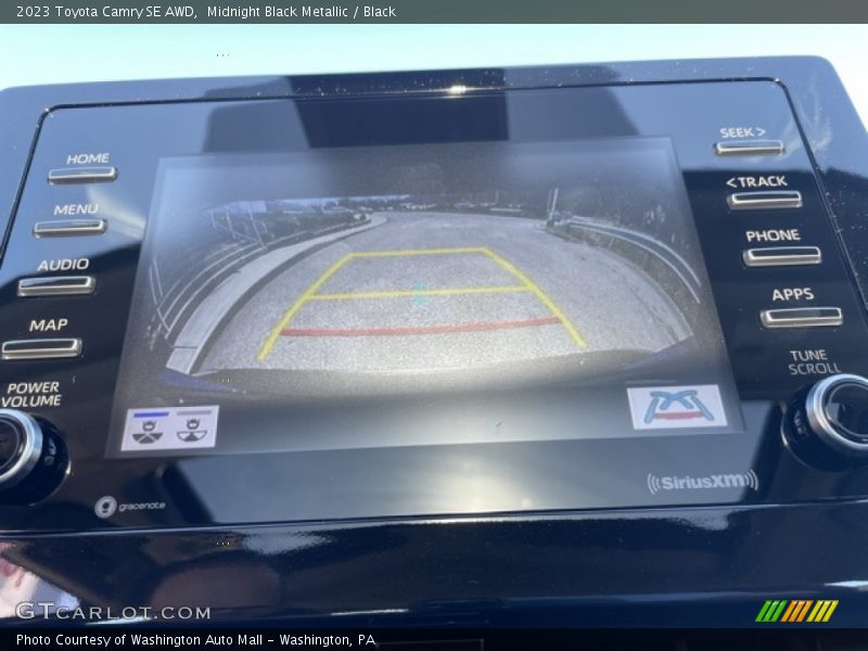 Midnight Black Metallic / Black 2023 Toyota Camry SE AWD