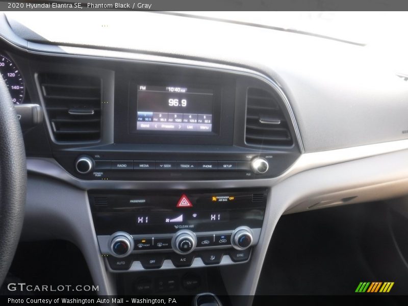 Phantom Black / Gray 2020 Hyundai Elantra SE