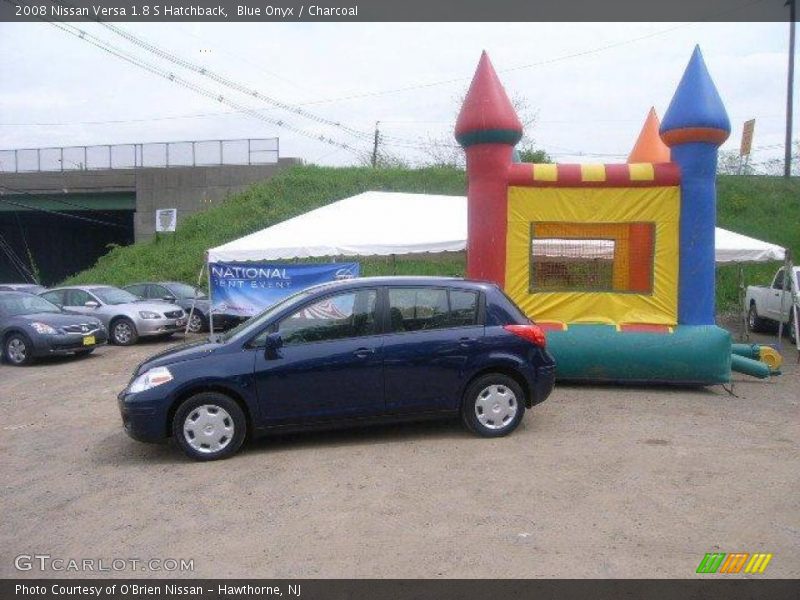 Blue Onyx / Charcoal 2008 Nissan Versa 1.8 S Hatchback
