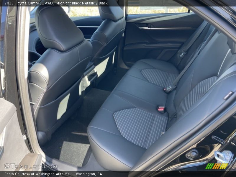Midnight Black Metallic / Black 2023 Toyota Camry SE AWD