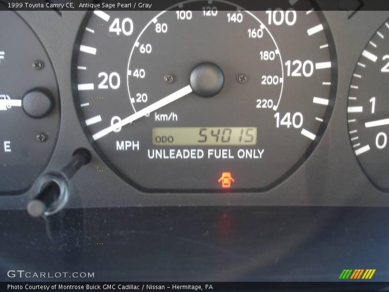 Antique Sage Pearl / Gray 1999 Toyota Camry CE