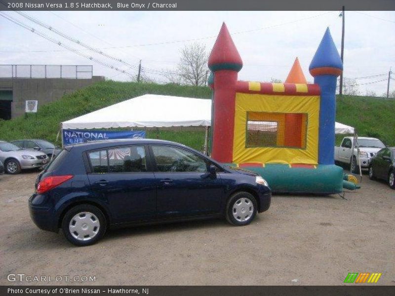 Blue Onyx / Charcoal 2008 Nissan Versa 1.8 S Hatchback