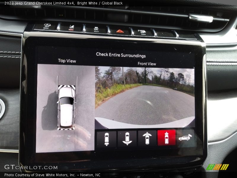 Bright White / Global Black 2023 Jeep Grand Cherokee Limited 4x4