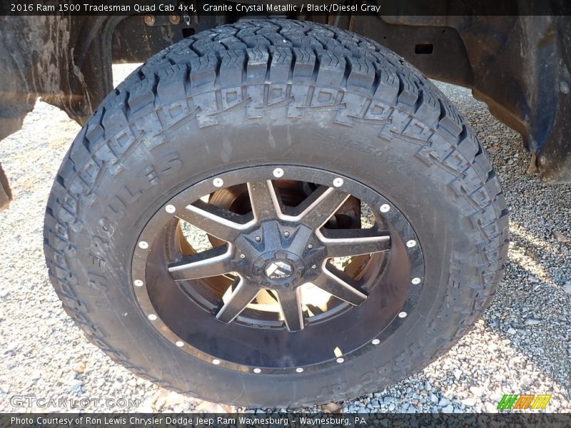 Custom Wheels of 2016 1500 Tradesman Quad Cab 4x4