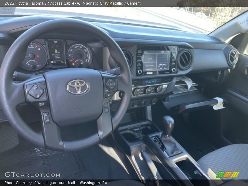 Magnetic Gray Metallic / Cement 2023 Toyota Tacoma SR Access Cab 4x4