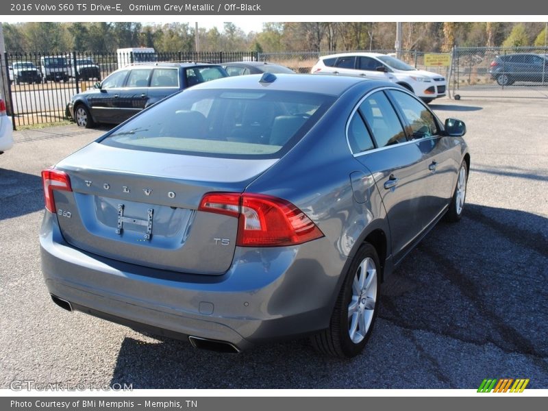 Osmium Grey Metallic / Off-Black 2016 Volvo S60 T5 Drive-E