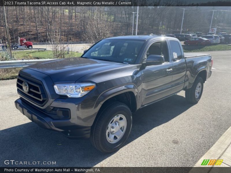 Magnetic Gray Metallic / Cement 2023 Toyota Tacoma SR Access Cab 4x4