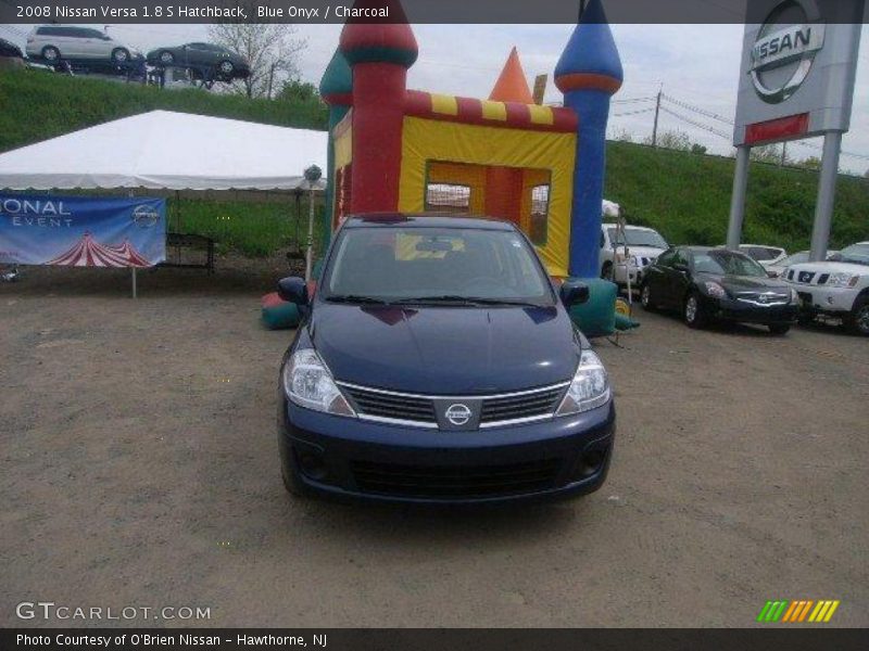 Blue Onyx / Charcoal 2008 Nissan Versa 1.8 S Hatchback