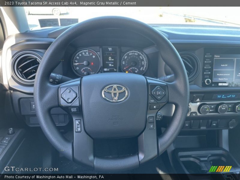 Magnetic Gray Metallic / Cement 2023 Toyota Tacoma SR Access Cab 4x4
