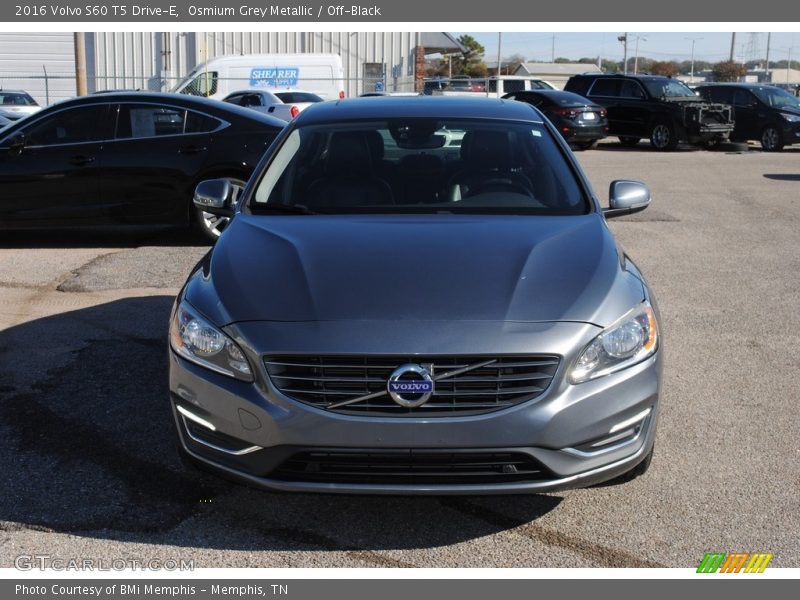 Osmium Grey Metallic / Off-Black 2016 Volvo S60 T5 Drive-E