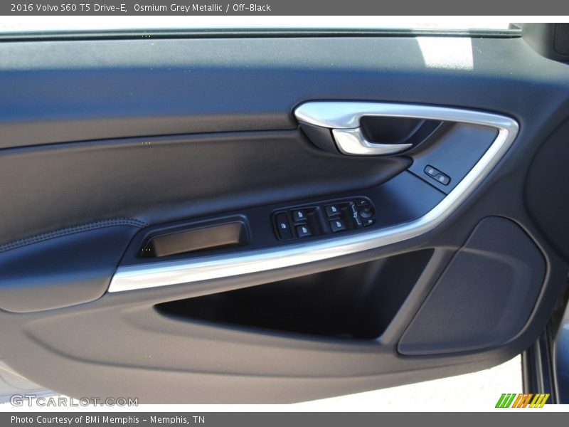 Osmium Grey Metallic / Off-Black 2016 Volvo S60 T5 Drive-E