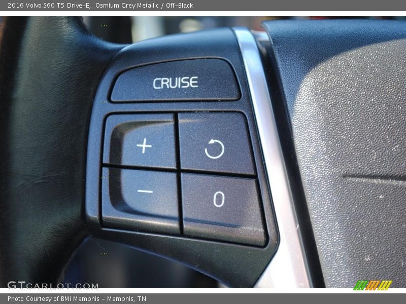 Osmium Grey Metallic / Off-Black 2016 Volvo S60 T5 Drive-E