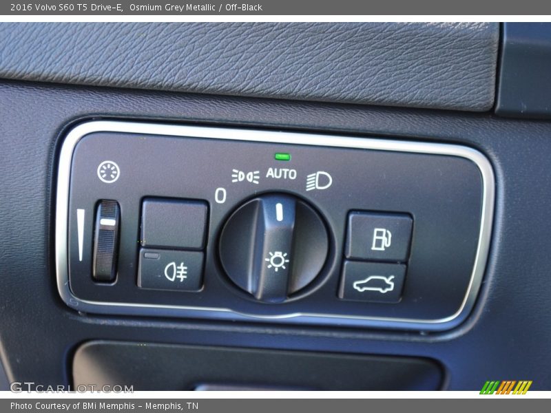 Osmium Grey Metallic / Off-Black 2016 Volvo S60 T5 Drive-E