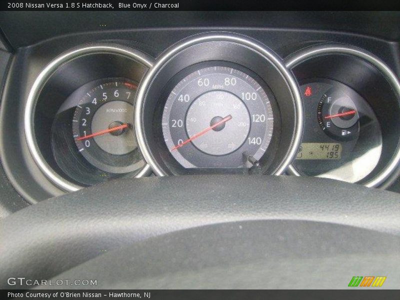 Blue Onyx / Charcoal 2008 Nissan Versa 1.8 S Hatchback