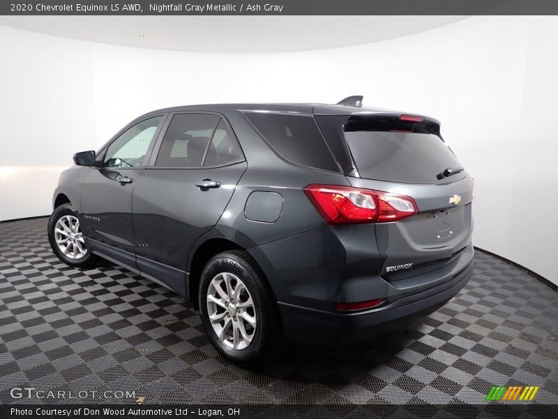 Nightfall Gray Metallic / Ash Gray 2020 Chevrolet Equinox LS AWD