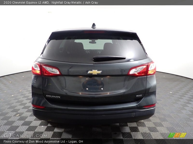 Nightfall Gray Metallic / Ash Gray 2020 Chevrolet Equinox LS AWD