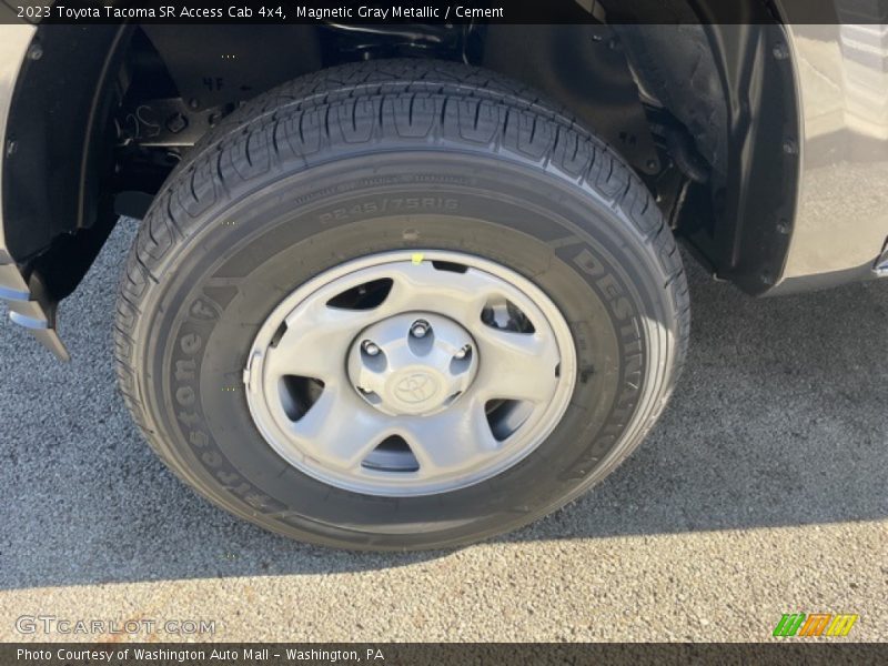 Magnetic Gray Metallic / Cement 2023 Toyota Tacoma SR Access Cab 4x4