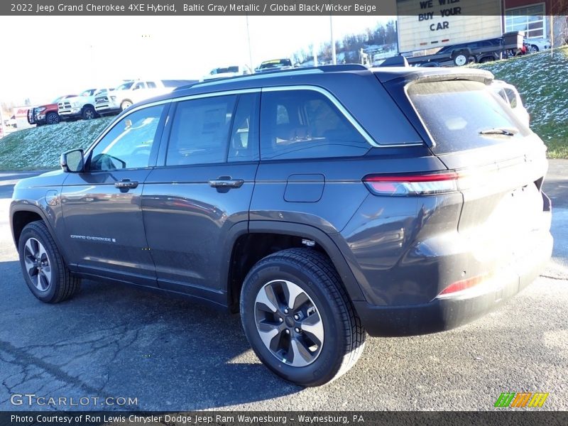 Baltic Gray Metallic / Global Black/Wicker Beige 2022 Jeep Grand Cherokee 4XE Hybrid