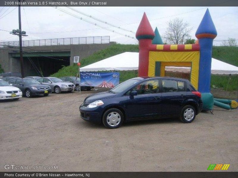 Blue Onyx / Charcoal 2008 Nissan Versa 1.8 S Hatchback