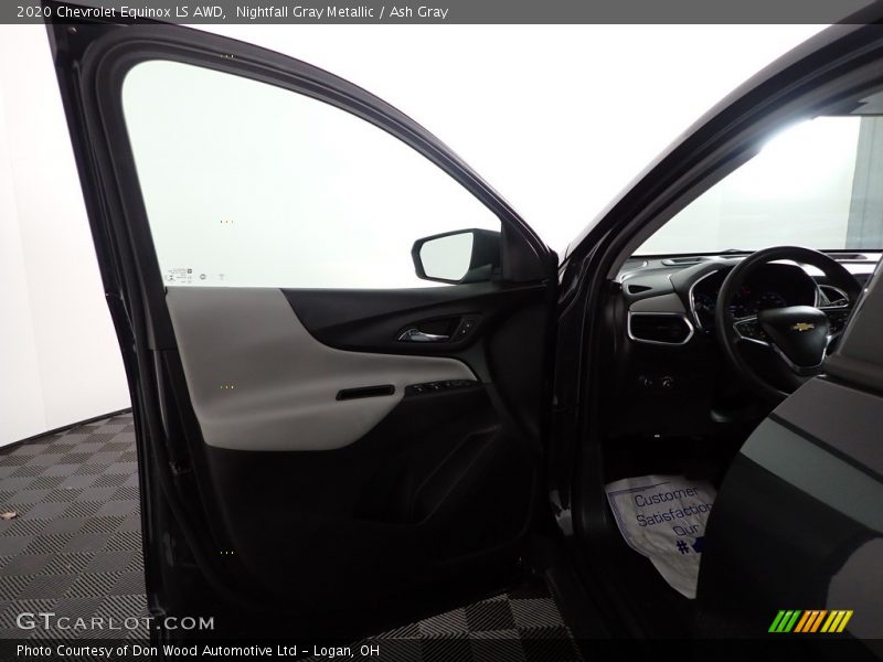 Nightfall Gray Metallic / Ash Gray 2020 Chevrolet Equinox LS AWD