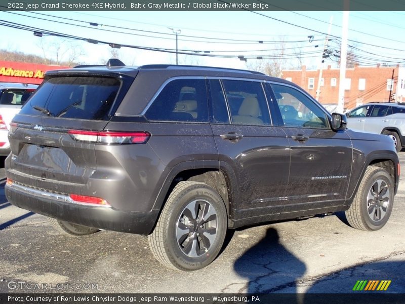 Baltic Gray Metallic / Global Black/Wicker Beige 2022 Jeep Grand Cherokee 4XE Hybrid