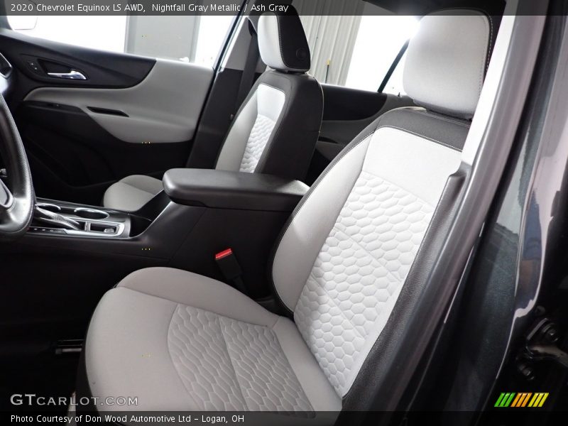 Nightfall Gray Metallic / Ash Gray 2020 Chevrolet Equinox LS AWD