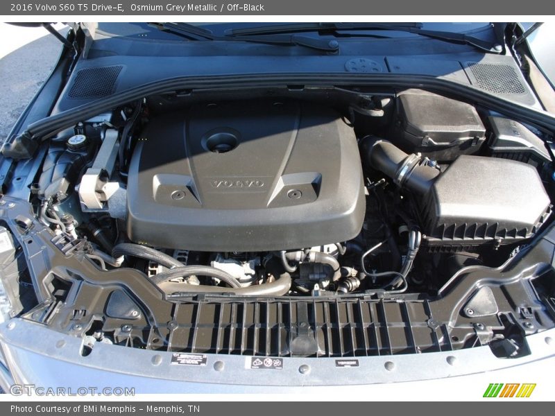 Osmium Grey Metallic / Off-Black 2016 Volvo S60 T5 Drive-E