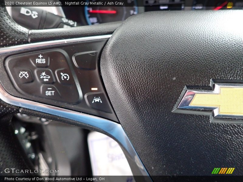Nightfall Gray Metallic / Ash Gray 2020 Chevrolet Equinox LS AWD