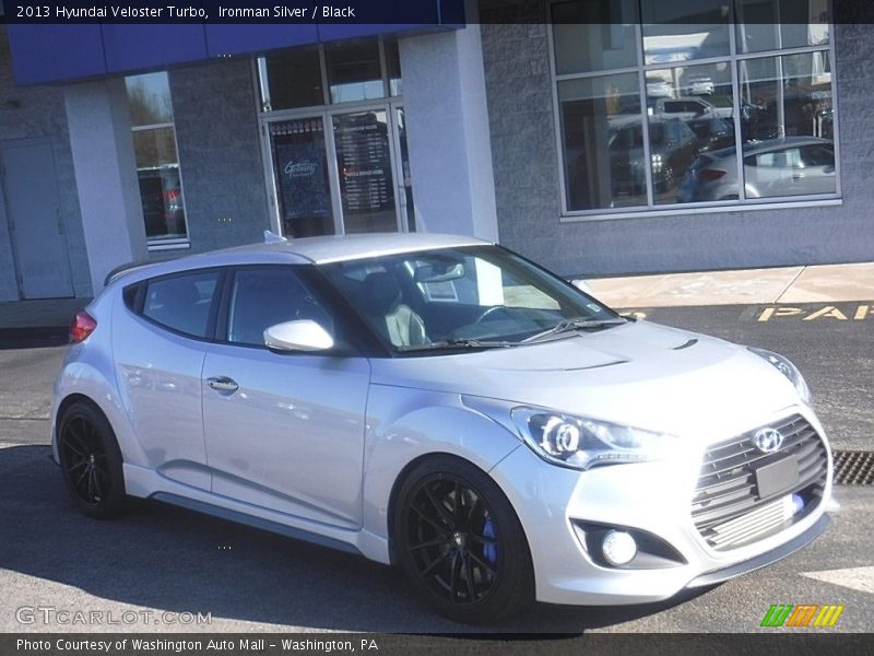 Ironman Silver / Black 2013 Hyundai Veloster Turbo