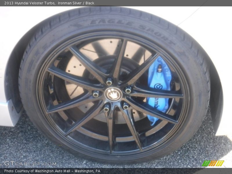 Ironman Silver / Black 2013 Hyundai Veloster Turbo