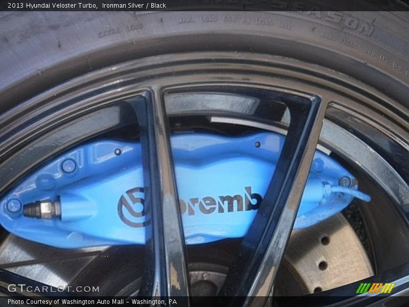 Ironman Silver / Black 2013 Hyundai Veloster Turbo