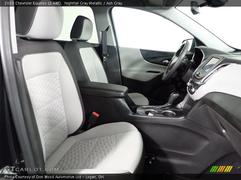 Nightfall Gray Metallic / Ash Gray 2020 Chevrolet Equinox LS AWD