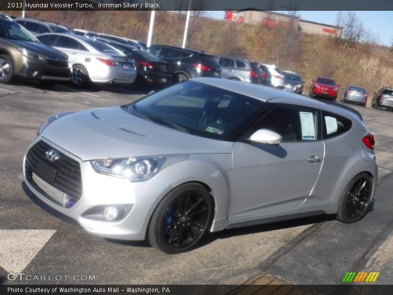 Ironman Silver / Black 2013 Hyundai Veloster Turbo