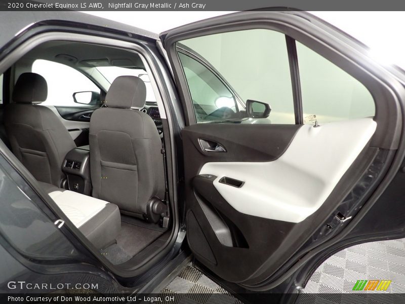 Nightfall Gray Metallic / Ash Gray 2020 Chevrolet Equinox LS AWD