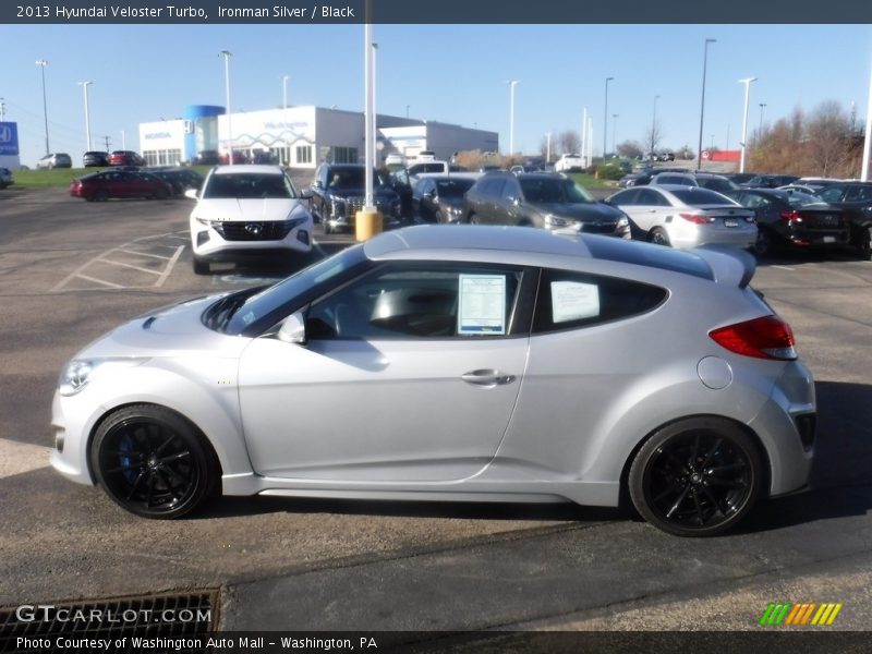 Ironman Silver / Black 2013 Hyundai Veloster Turbo