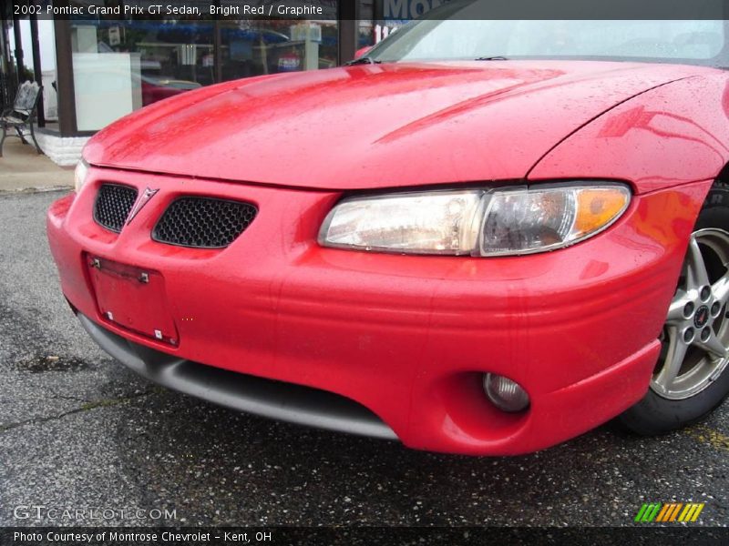 Bright Red / Graphite 2002 Pontiac Grand Prix GT Sedan