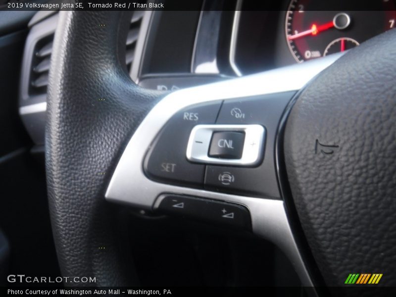 Tornado Red / Titan Black 2019 Volkswagen Jetta SE