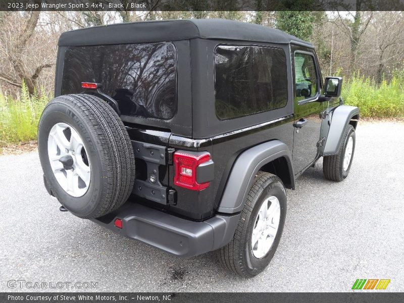 Black / Black 2023 Jeep Wrangler Sport S 4x4