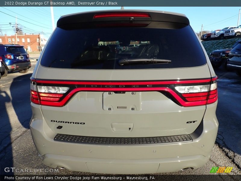 Destroyer Gray / Black 2022 Dodge Durango GT Blacktop AWD