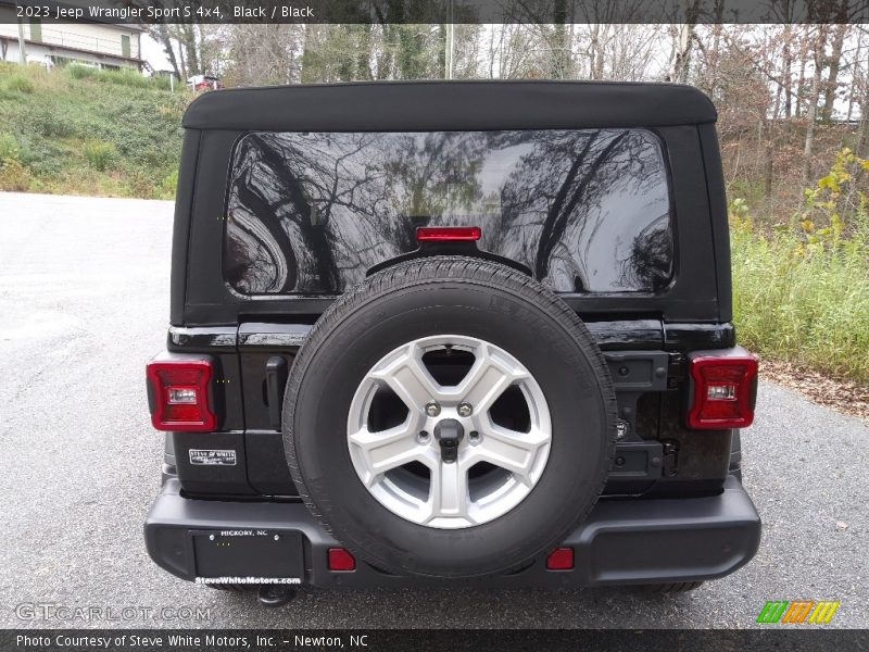 Black / Black 2023 Jeep Wrangler Sport S 4x4