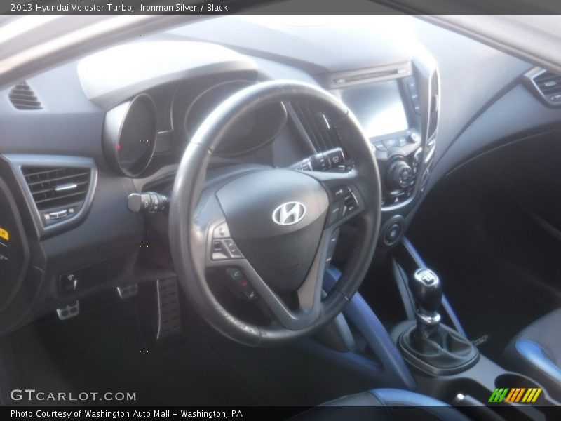 Ironman Silver / Black 2013 Hyundai Veloster Turbo