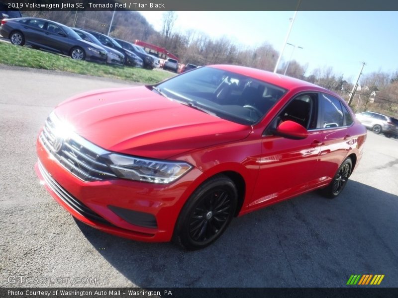 Tornado Red / Titan Black 2019 Volkswagen Jetta SE