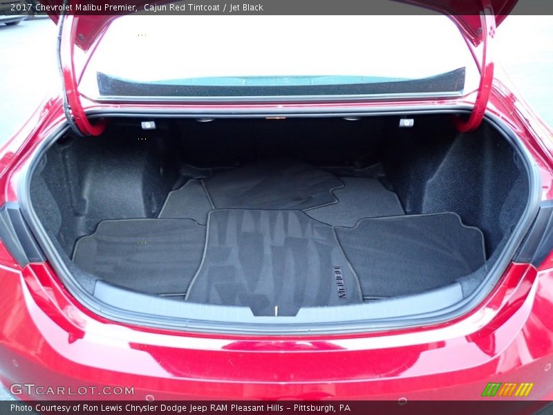 Cajun Red Tintcoat / Jet Black 2017 Chevrolet Malibu Premier