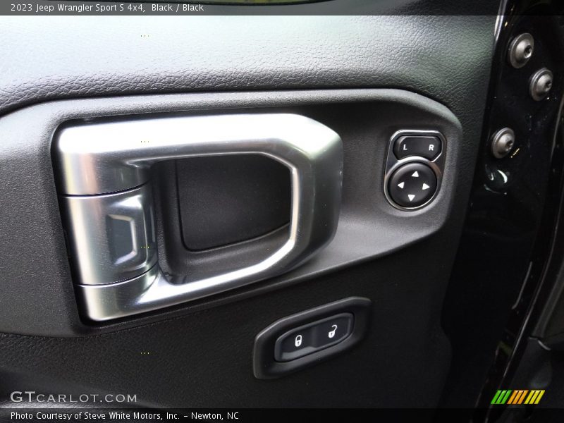 Black / Black 2023 Jeep Wrangler Sport S 4x4