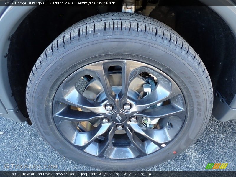 Destroyer Gray / Black 2022 Dodge Durango GT Blacktop AWD