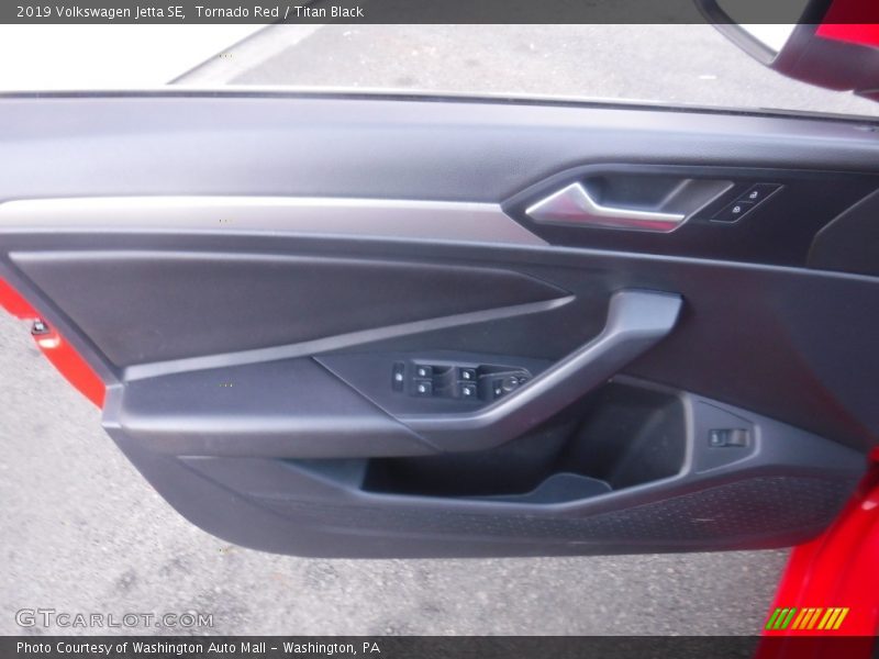 Tornado Red / Titan Black 2019 Volkswagen Jetta SE