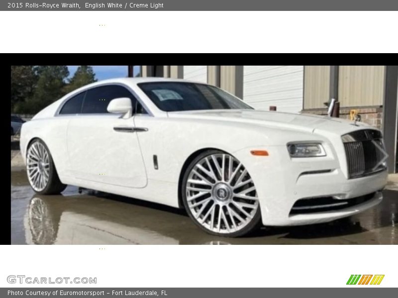  2015 Wraith  English White